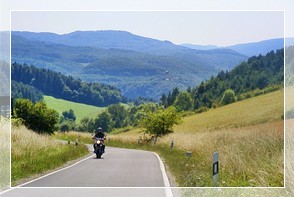 MotorradTour durch das nordhessische Bergland